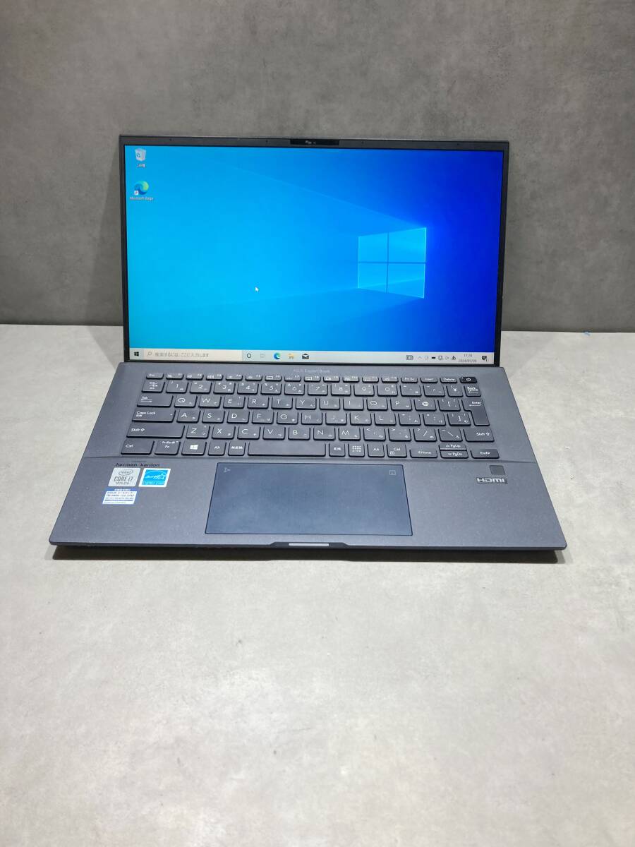 F2049 ASUS Notebook　B9450F Core i7-10510U 16GB　win10