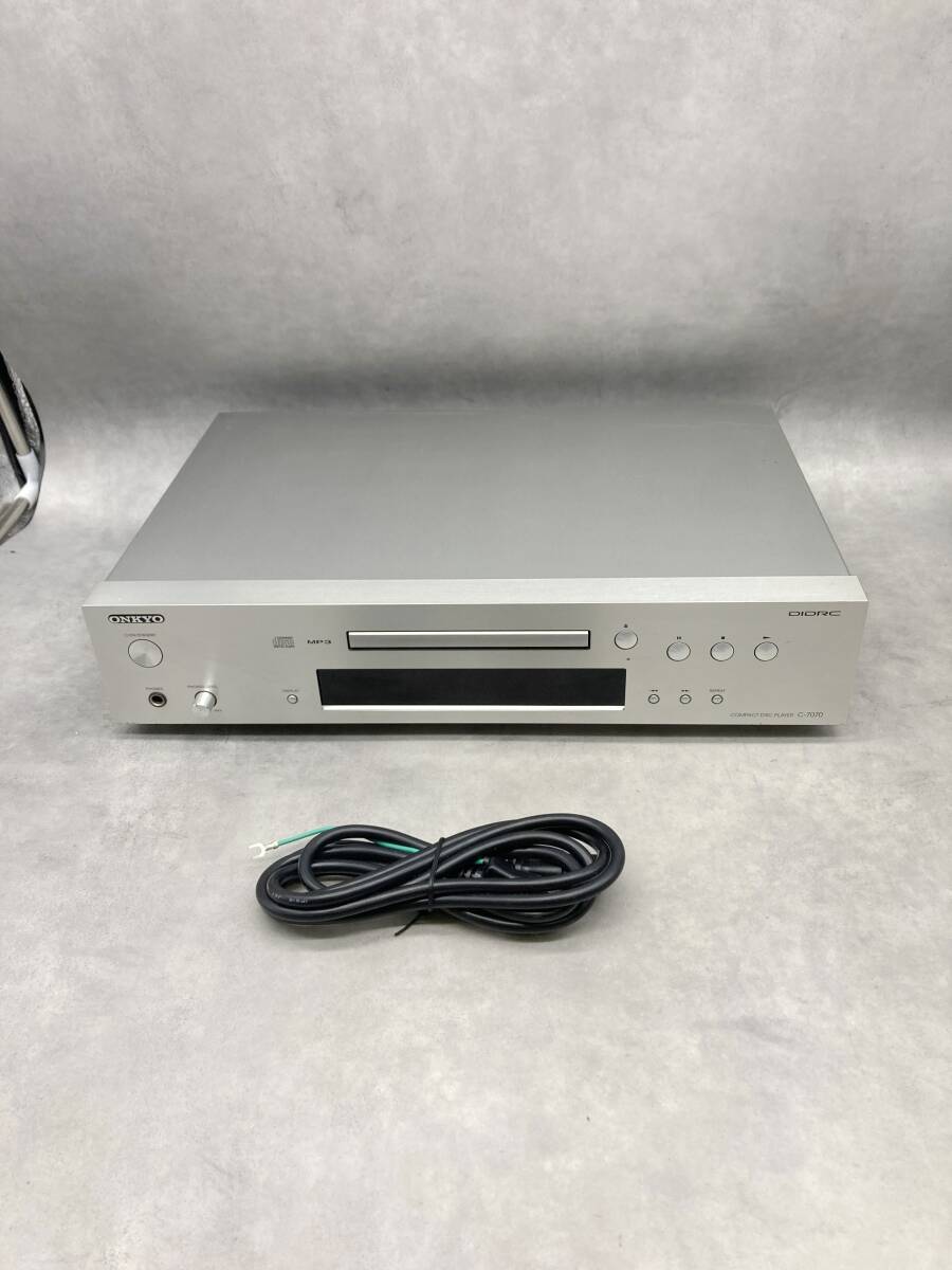 F2037　ONKYO オンキョー　CDプレーヤー　C-7070 