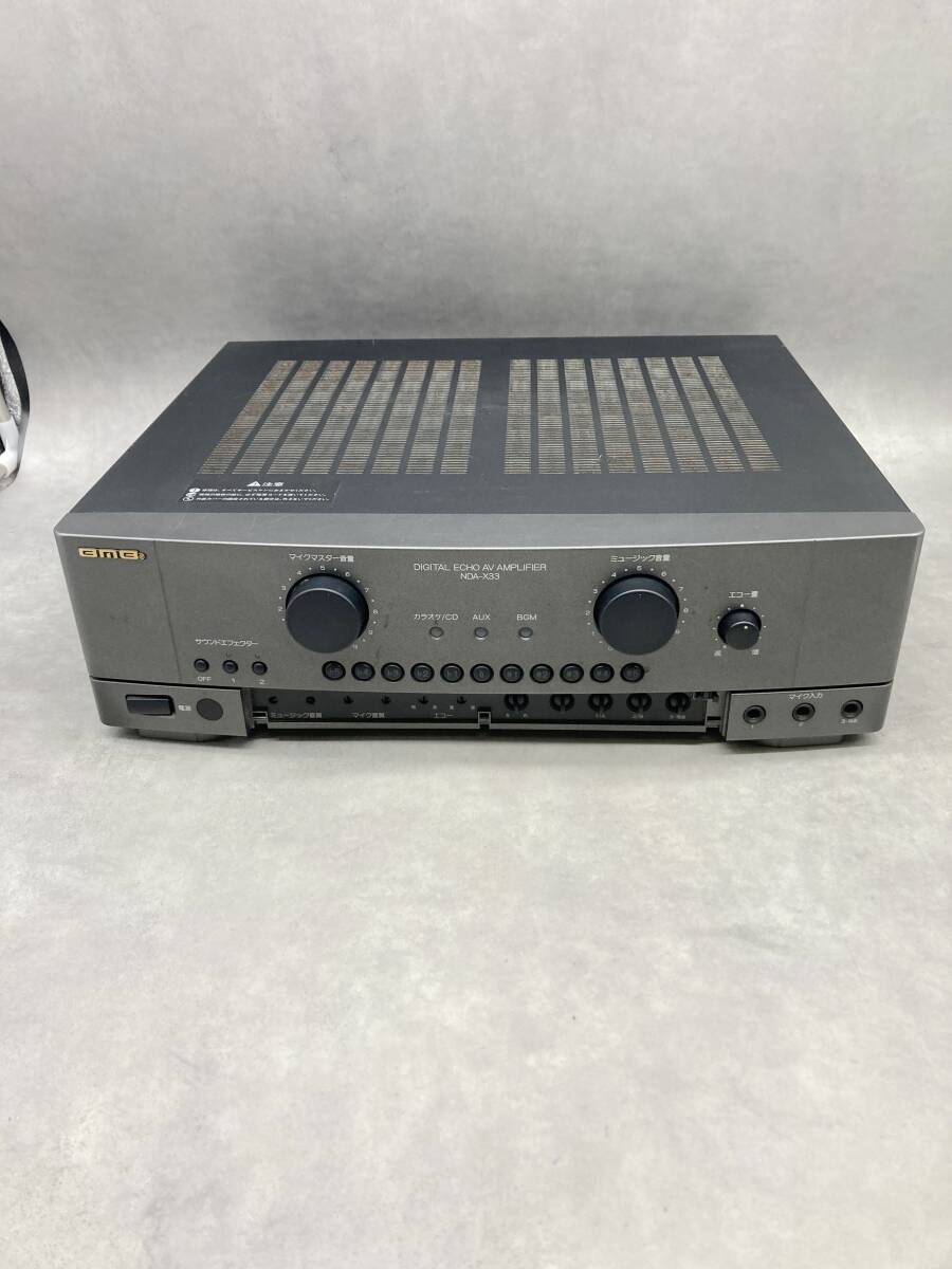 F2038　カラオケ　BMB カラオケ ミキシングアンプ NDA-X33 