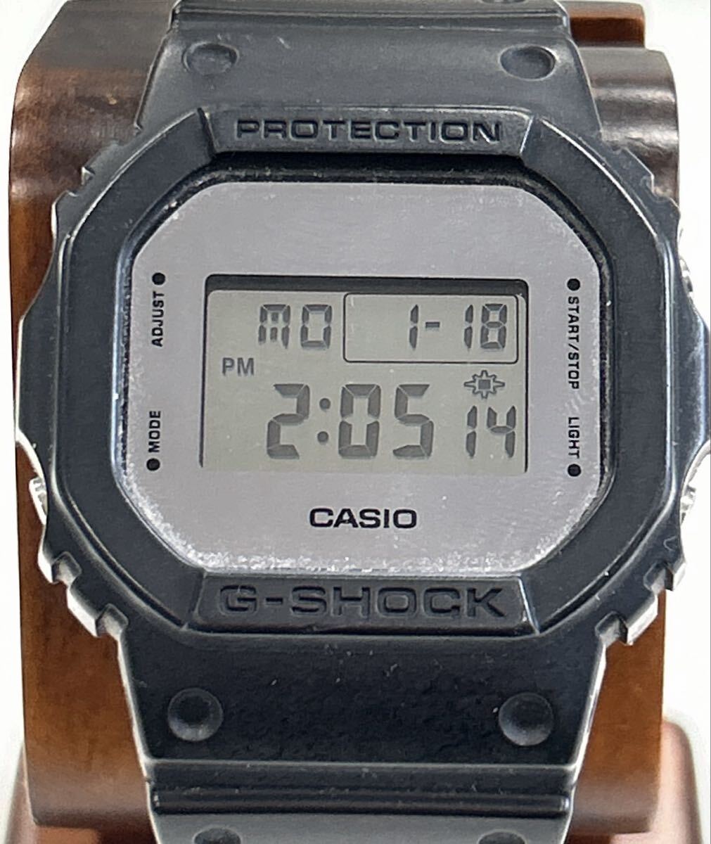 1円 CASIO カシオ G-SHOCK ジーショック 腕時計 DW-5600BBMA ブラック デジタル 稼働