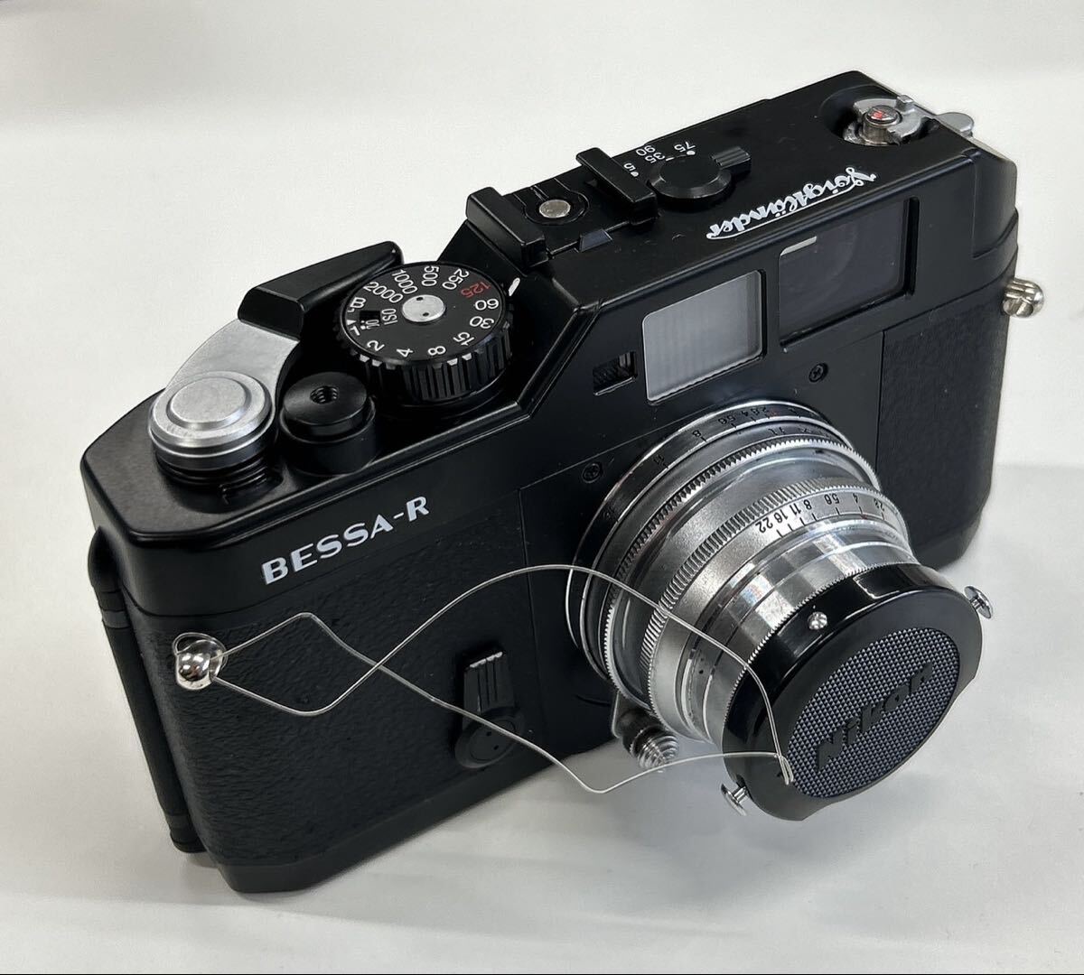 1円 Voigtalander フォクトレンダー BESSA-R カメラ 35㎜ F:2.8 レンズセット レンジファインダー 動作未確認