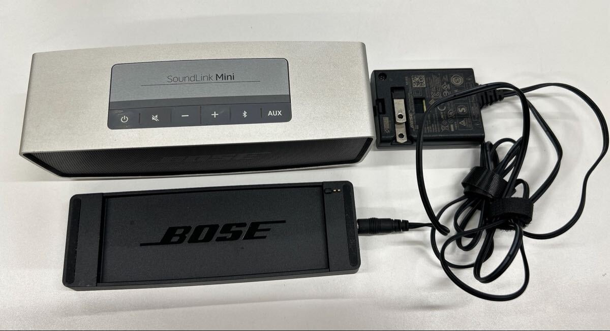 1円 BOSE ボーズ 音響機器 スピーカー SoundLink Mini ペア コード 動作未確認