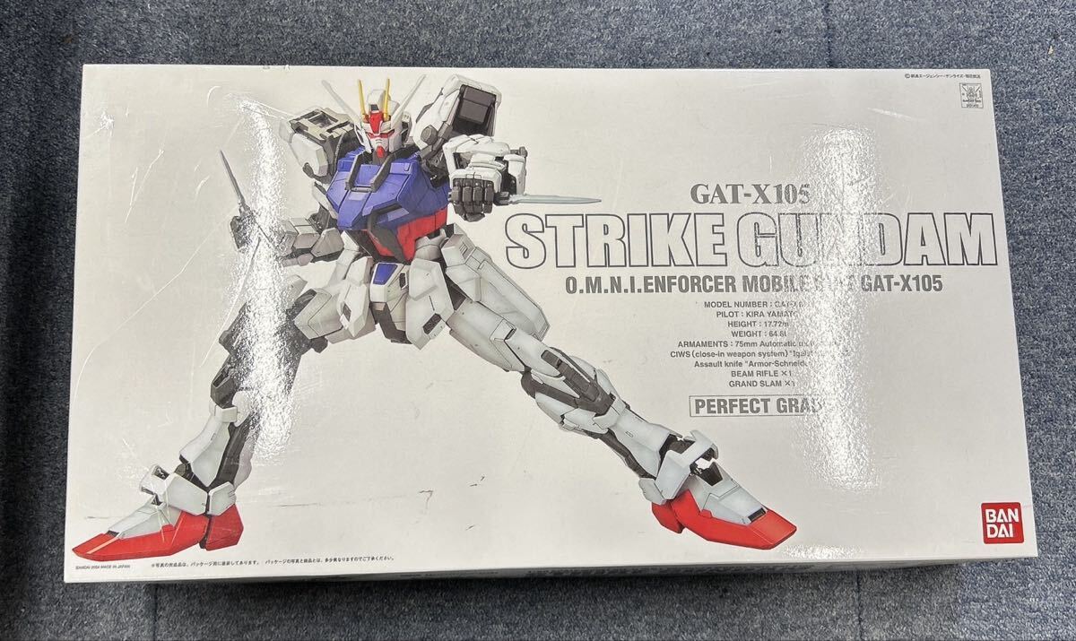 1円 機動戦士ガンダムSEED ガンプラ プラモ PG GAT-X105 ストライクガンダム 未組立