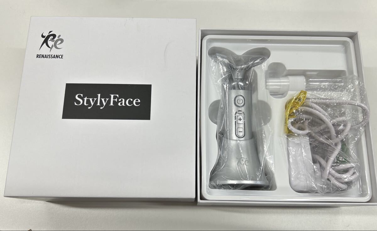 1円 RENAISSANCE ルネサンス Styly Face スタイリーフェイス SLF-100 美顔器 EMS 動作確認済み