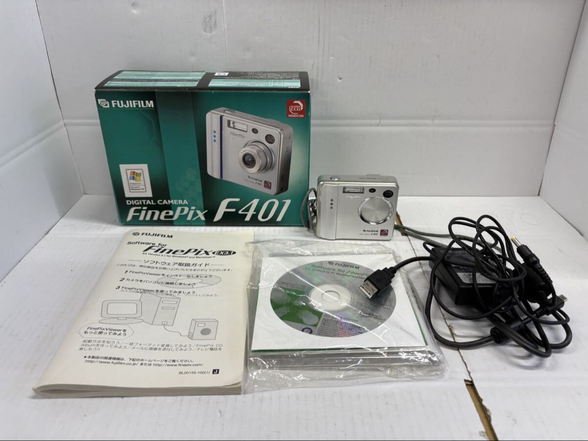 1円 FUJIFILM FinePix F401 フジフィルム デジカメ 付属品完備 不動