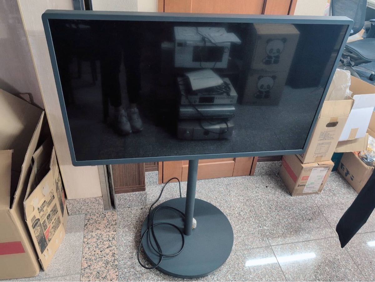 1円 Panasonic VIERA TH-43LF2Y-H レイアウトフリーテレビキャスター付きパナソニック ビエラ 稼働品