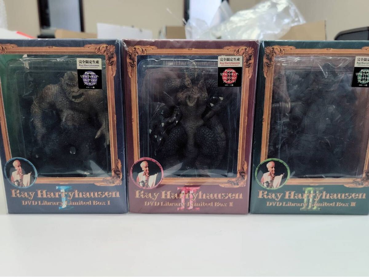1円　未開封 RayHarryhansen レイハリーハウゼン Ⅰ Ⅱ Ⅲ Limited Box まとめ DVD フィギュア