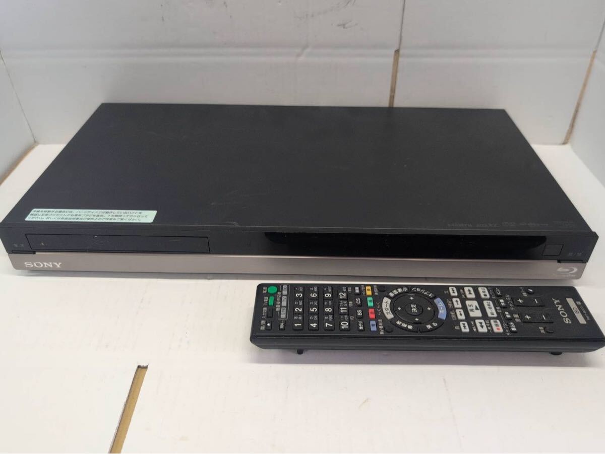 1円 SONY BDZ-AT350S ソニーブルーレイディスク DVDレコーダー 本体 リモコン