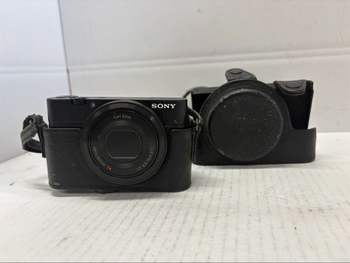 1円SONY cyber-shot ソニー デジカメ DSC-RX100 動作未確認
