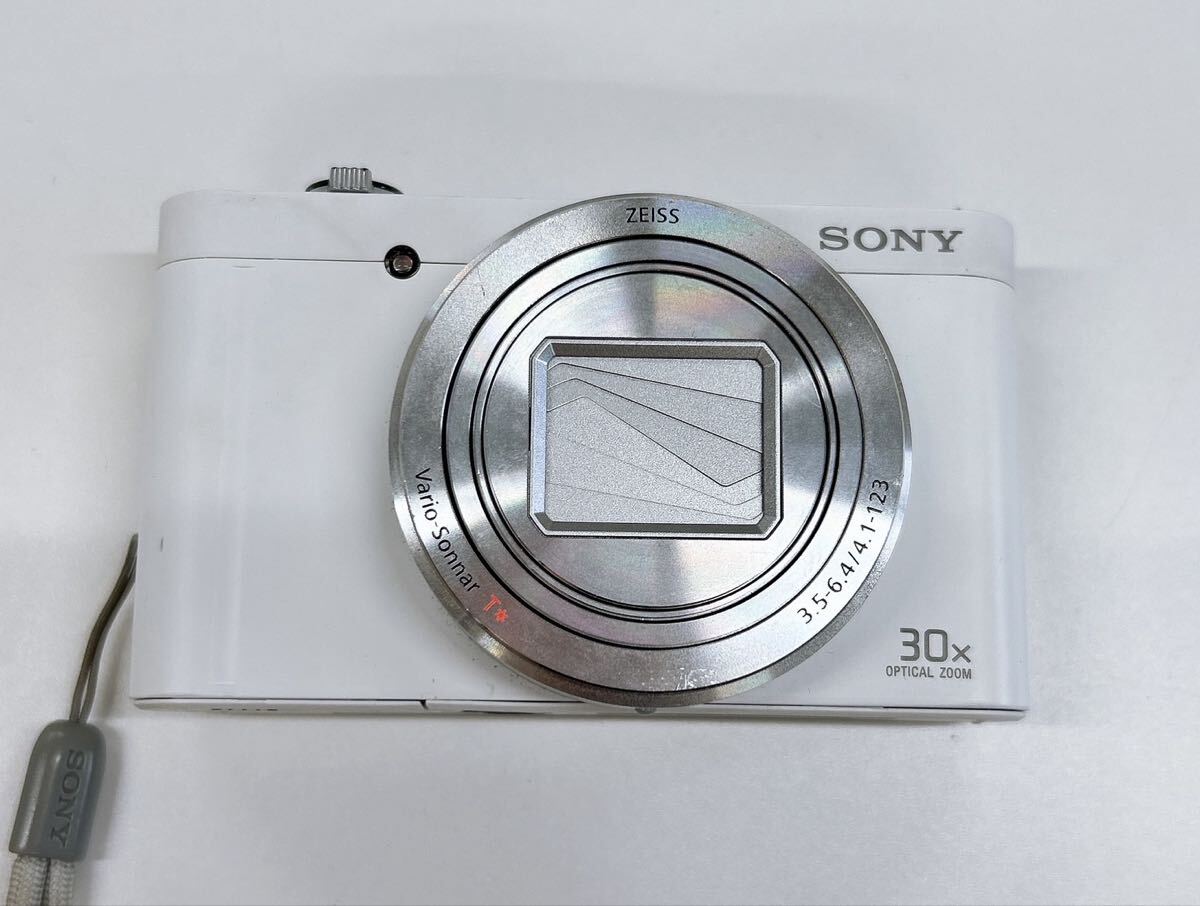 1円 SONY DSC-WX500ソニー デジカメ ホワイト 動作未確認