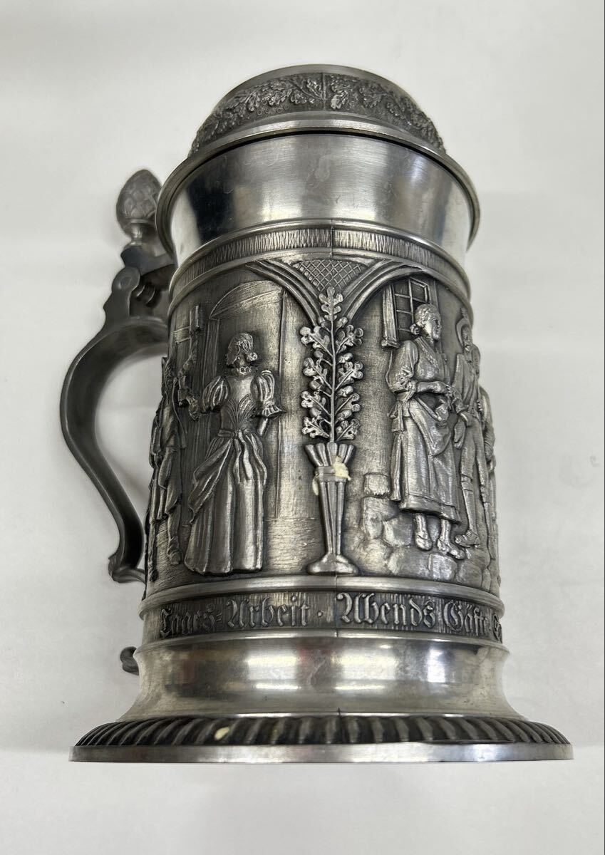 1円Artina ビアジョッキ スズ マイスター作品 アルティーナ 0.5L 食器 グラス ジョッキグラス ドイツ製