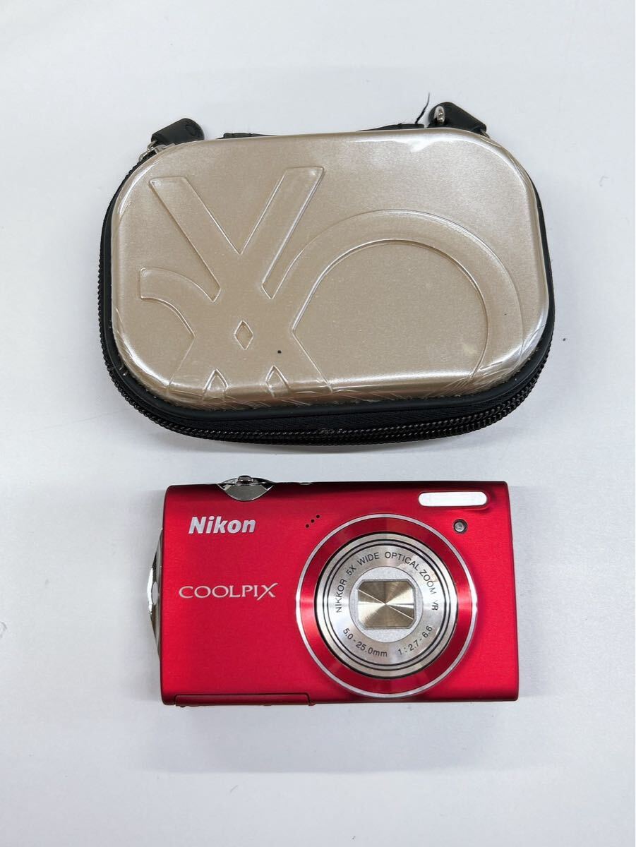 1円 Nikon COOLPIX S5100 ニコンデジカメ 本体 動作未確認