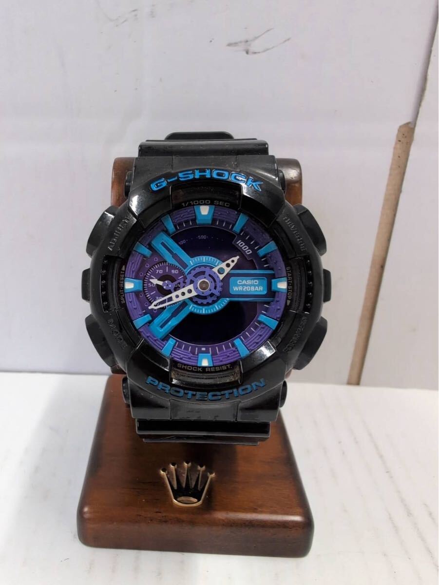 1円 CASIO G-SHOCK 腕時計 メンズ GA-110HC-1AJF 不動