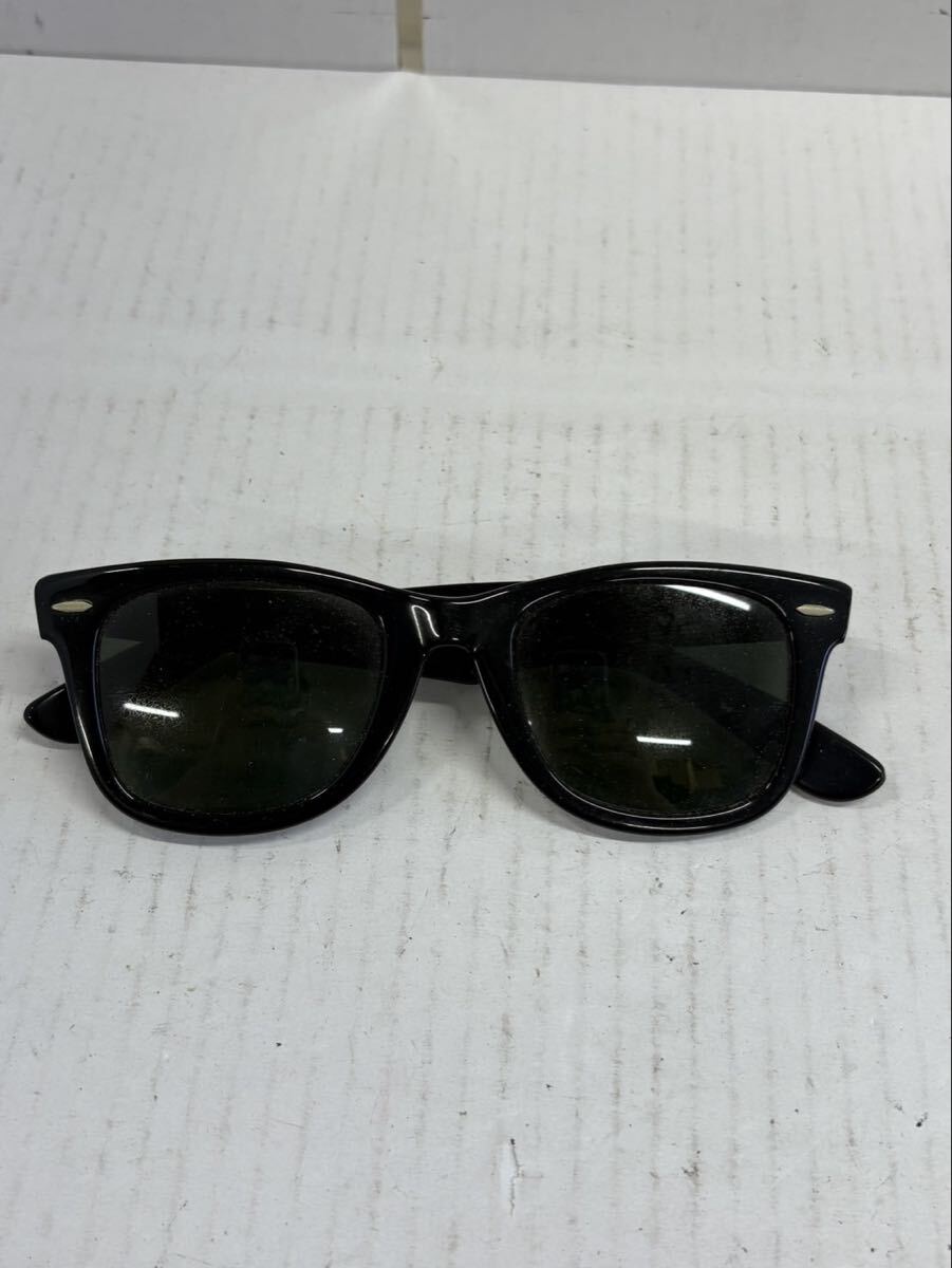 1円 RAY-BAN レイバン メガネ サングラス B＆L ブラック USA 5022