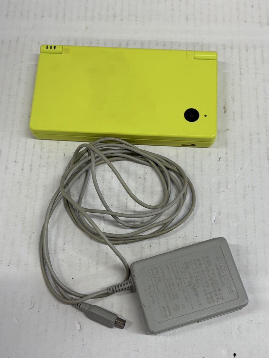 1円 Nintendo 任天堂 DS i ディーエスアイ ライムグリーン TWL-001 箱付き 動作確認済み