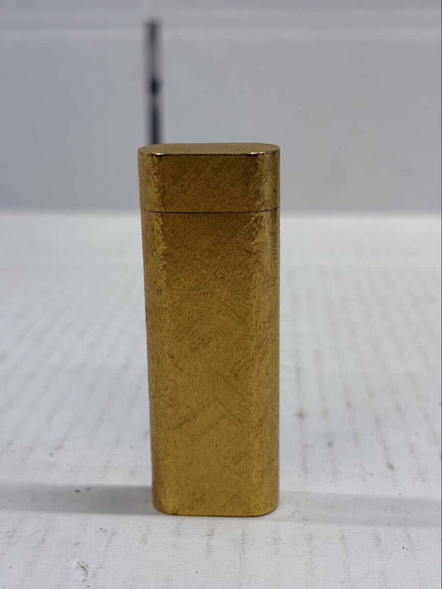 1円 Cartier カルティエ 喫煙具 ガスライター ゴールド 着火未確認