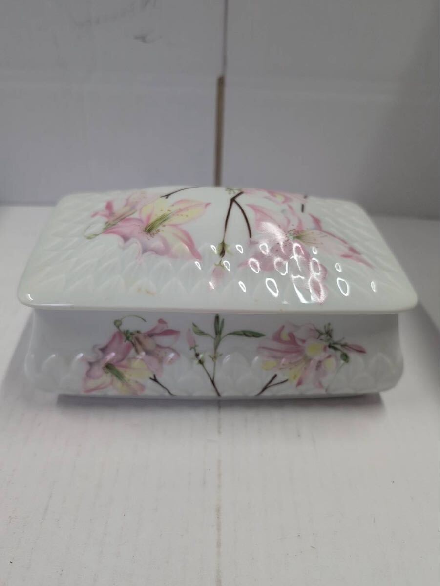 1円 BERNARDAUD LIMOGES ベルナルド ペストリーポット 花柄 花モチーフ