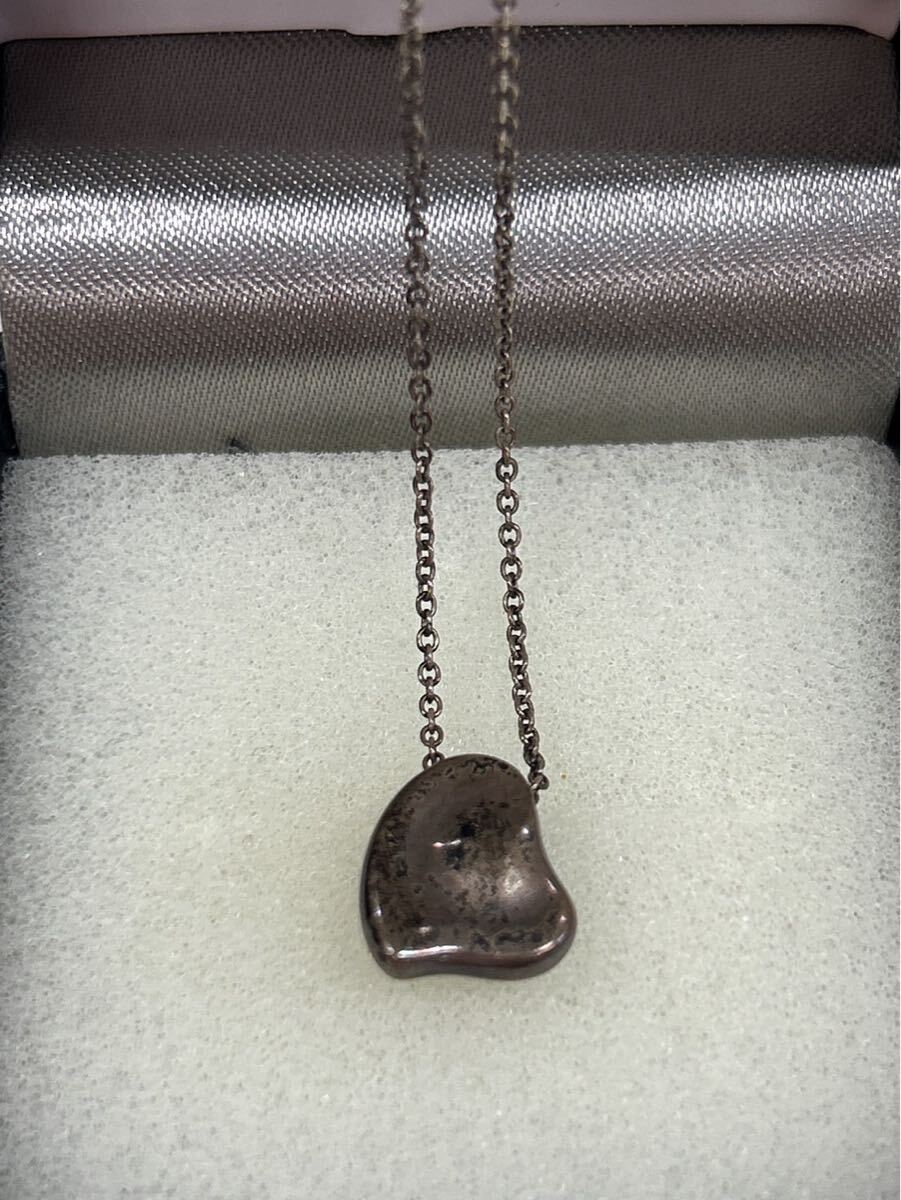1円 Tiffany &Co ティファニー フルハートネックレス AG925