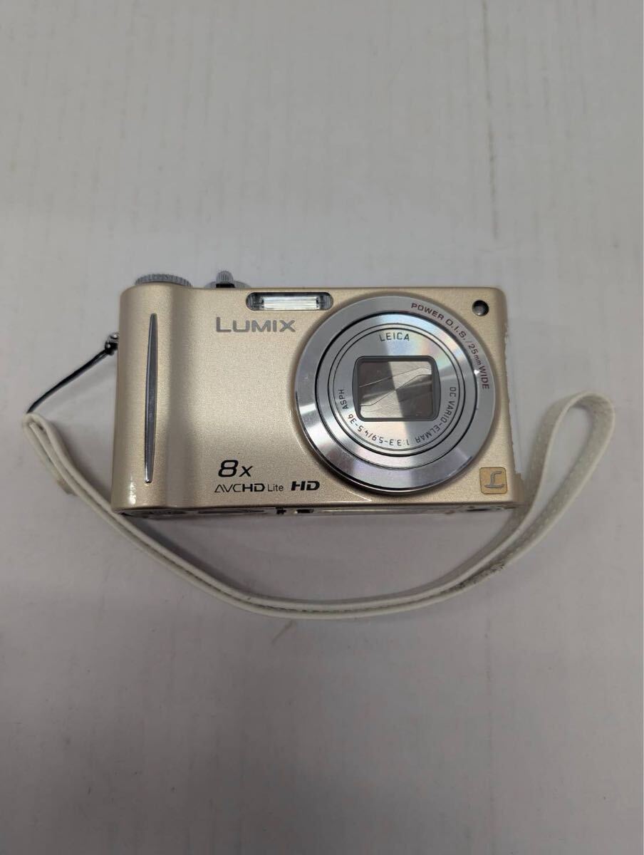 1円 Panasonic LUMIX DMC-ZX3 パナソニック デジカメ ゴールド 本体 稼働品