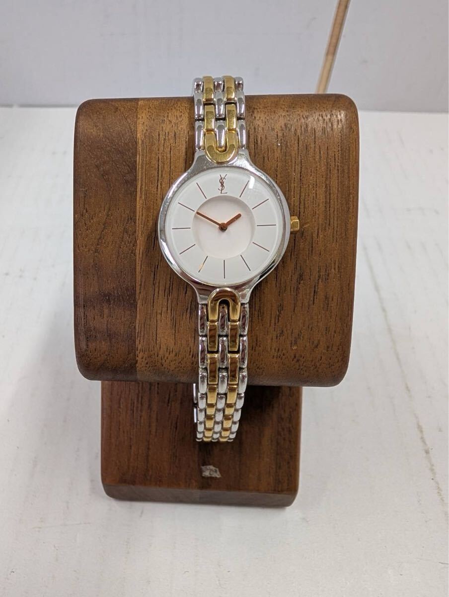 1円 YSL イヴ・サンローラン 腕時計 5421-H08070Y レディース時計 ブランド小物 不動