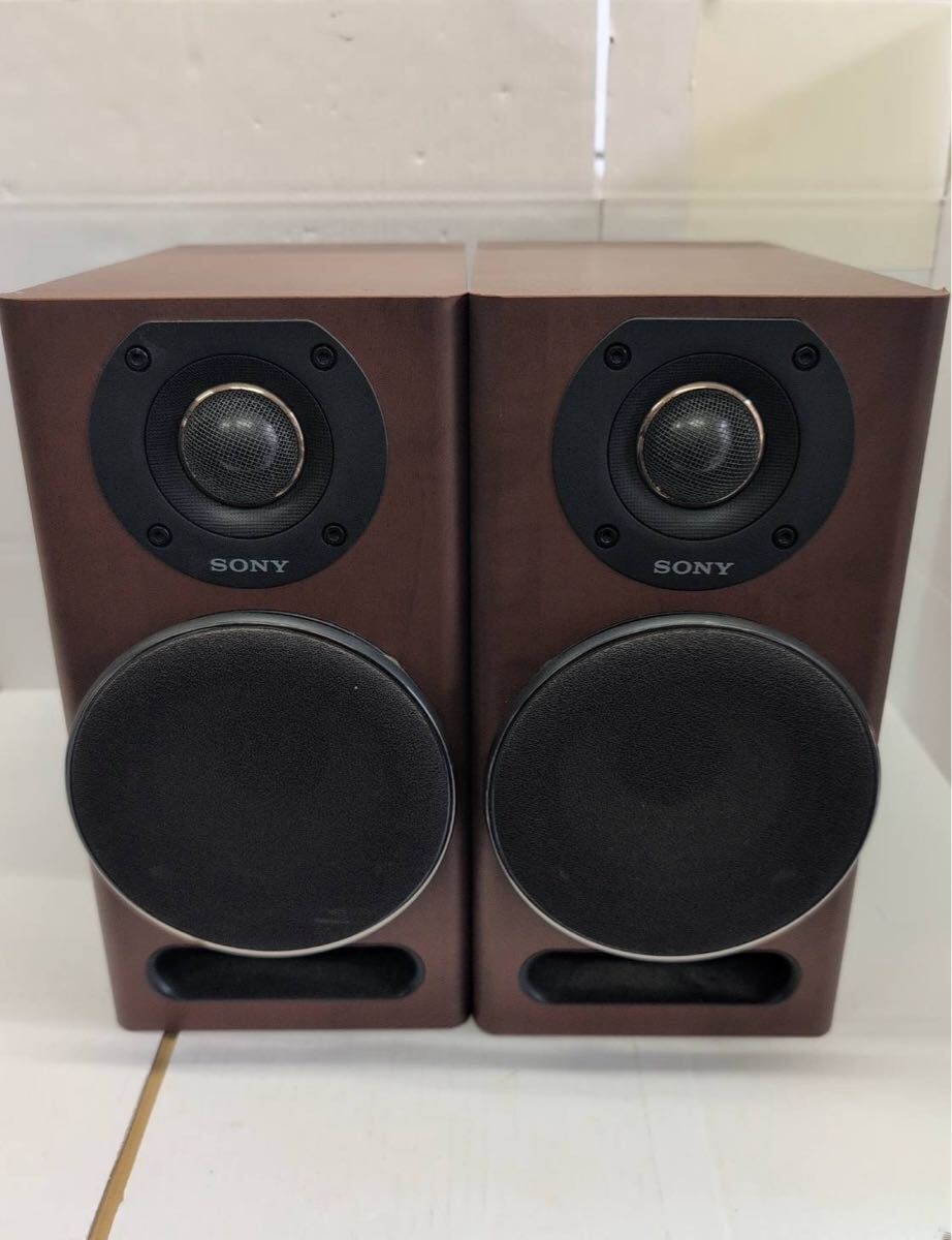 1円 SONY SS-M95HD ソニースピーカーシステム ブックシェルフ型 ペア 動作未確認