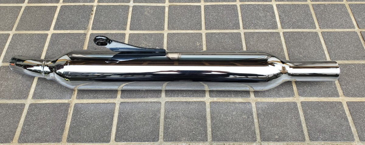 Triumph トライアンフ ボンネビルT100 純正 サイレンサー マフラー 2206355 左