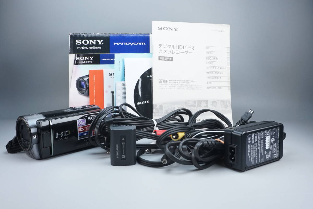 【美品/動作OK】ソニー HDR-CX180 付属品完備　＃26