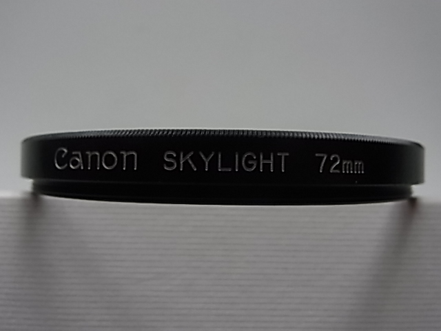 送料180円　Canon　キヤノン　SKYLIGHT　72mm　管理no.10