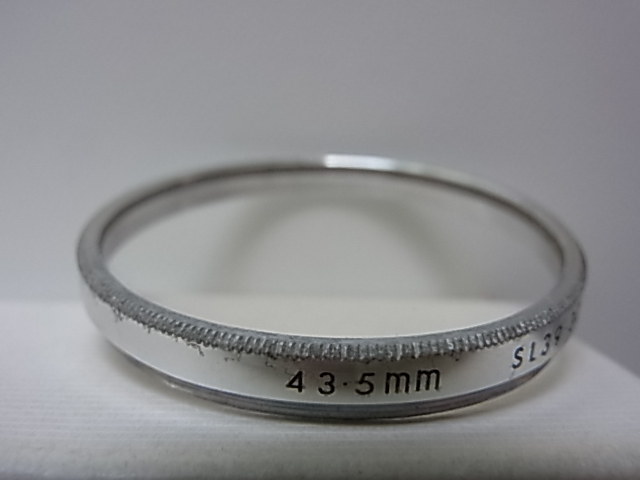 送料110円～　銀枠　OLYMPUS　オリンパス　SL39・3C　43.5mm　管理no.1