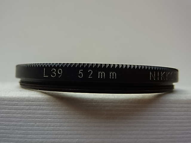 送料110円～　Nikon　ニコン　L39　52mm　管理no.1