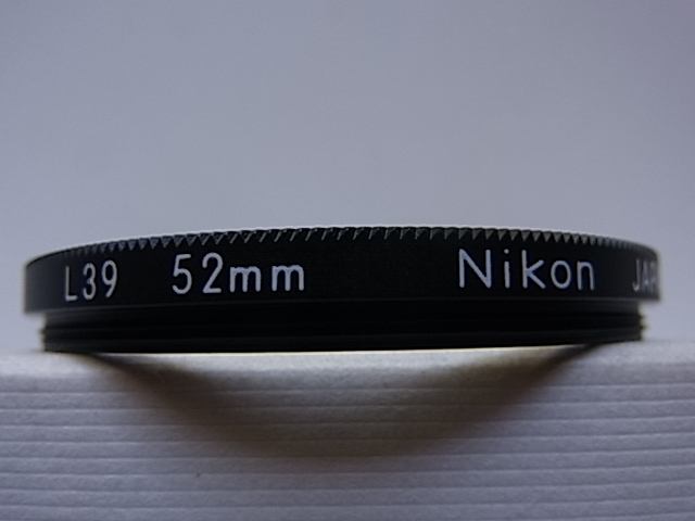 送料110円～　Nikon　ニコン　L39　52mm　管理no.10