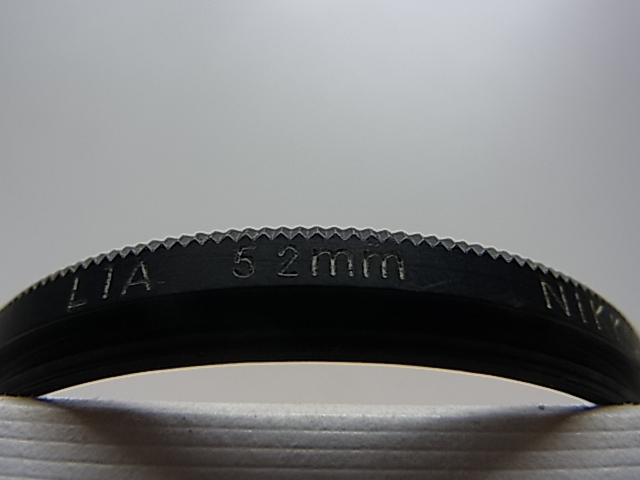 送料110円～　Nikon　ニコン　L1A　NIKKOR刻印　52mm　管理no.16