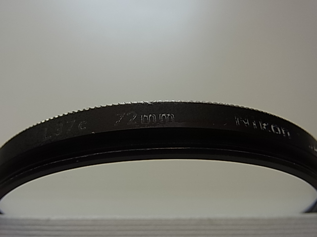 送料180円　Nikon　ニコン　L37c　72mm　管理no.4