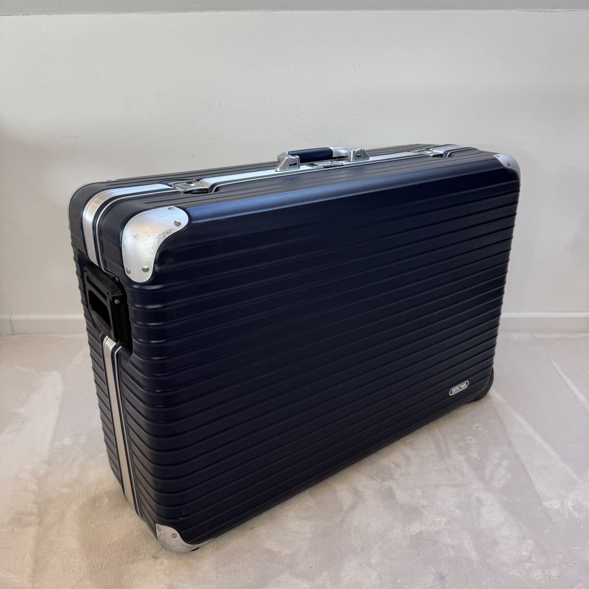 RIMOWA シルバーインテグラル JUMBO ヴィンテージ プルタブ2輪 104L 廃盤 Made in Germany