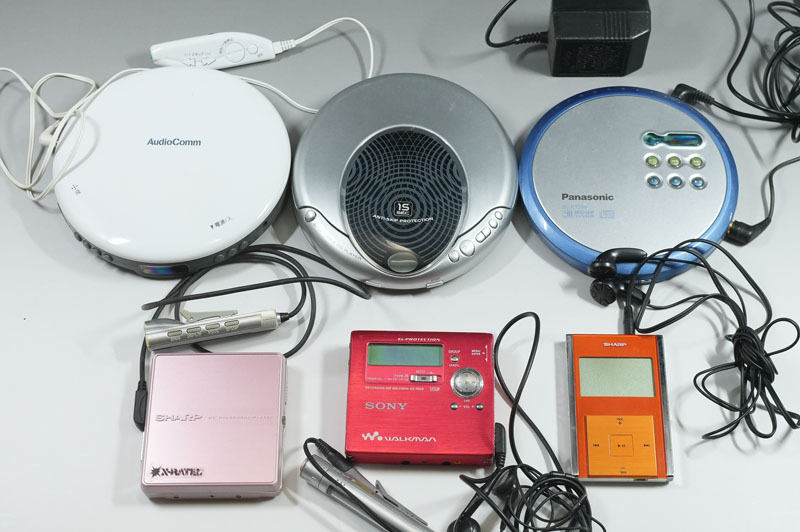 【C630】SONY/ソニー MZ-R909 SHARP/シャープ ST600-P・MP-A200 Panasonic/パナソニック SL-CT590 PCD-003SV CDP-850Z-W オーディオ機器