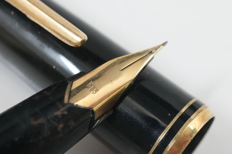 【C726】MONTBLANC／モンブラン　NO.221　ペン先：585　14K　万年筆　筆記用具　文房具