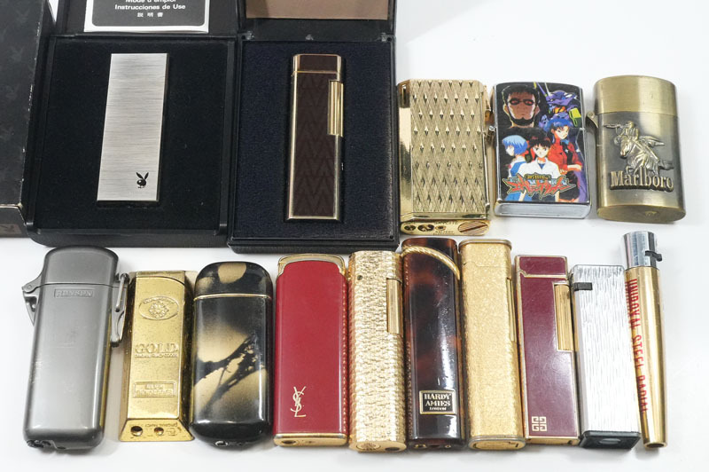 【C739】ライターまとめ　Yves Saint Laurent/イブサンローラン　GIVENCHY/ジバンシィ　RONSON/ロンソン など　喫煙具　喫煙グッズ