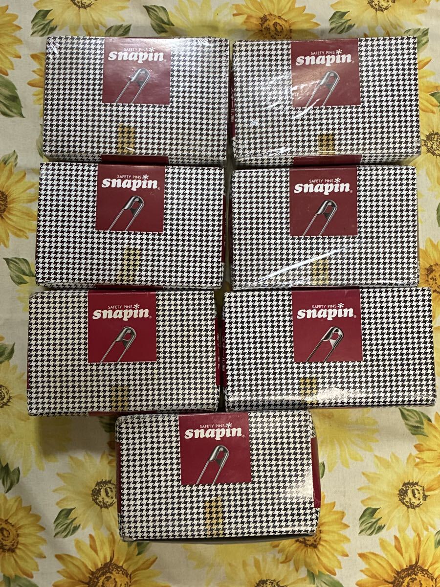 スナッピン 安全ピン まとめ 30000本 大量セット No.0 No.1 No.2 No.3 スチール製 未使用 事務用品 手芸用品 snapin まとめ売り 未使用品