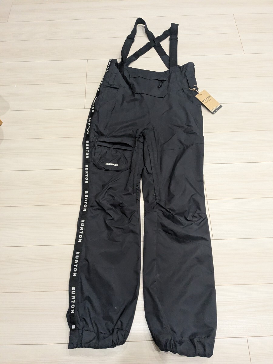 BURTON W MELTER BIBバートン スノーボードウェア ビブパンツ ブラック Mサイズ