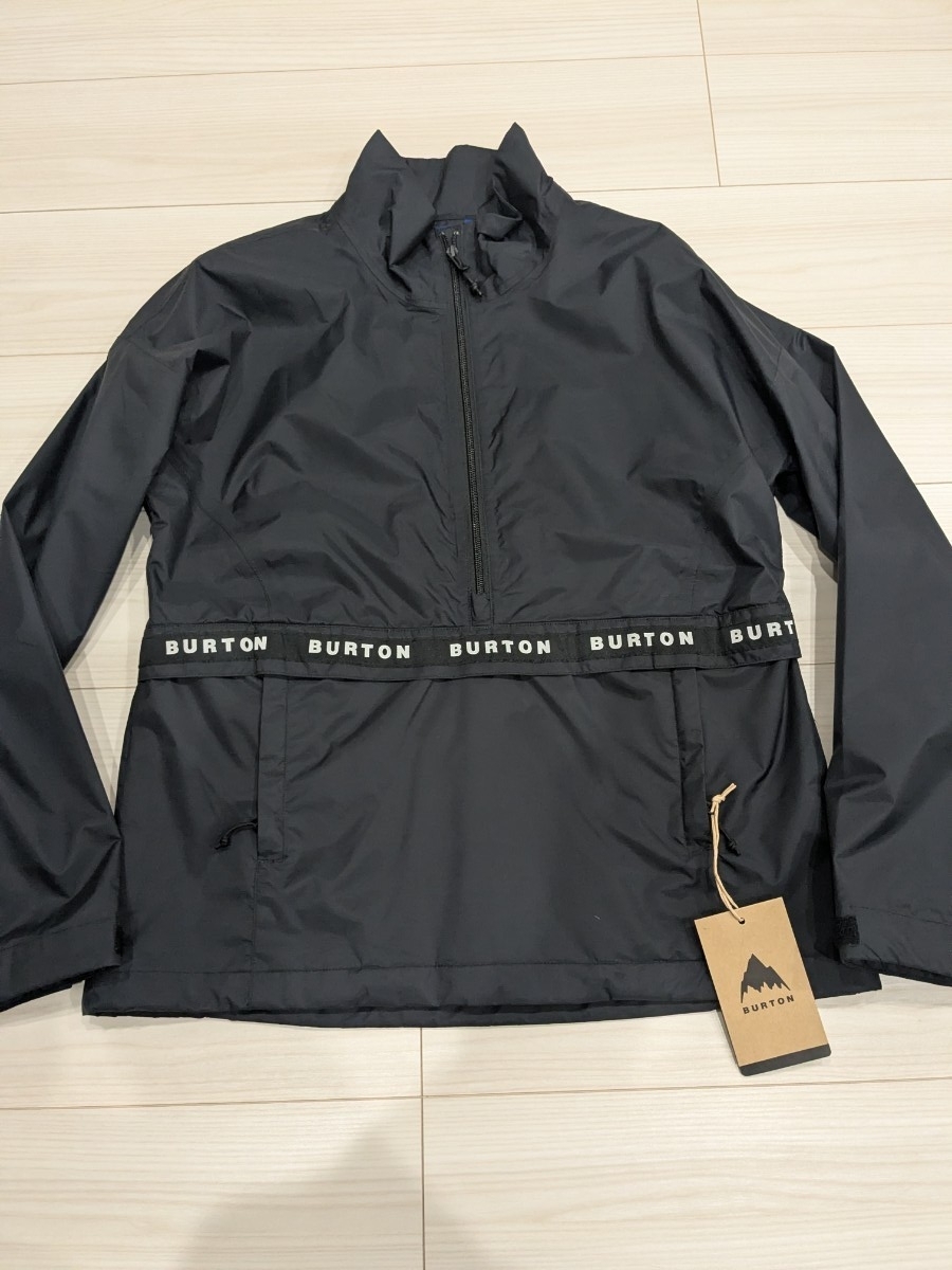 BURTON W MELTER ANORAK バートン アノラックジャケット パーカー ナイロンジャケット ブラック M