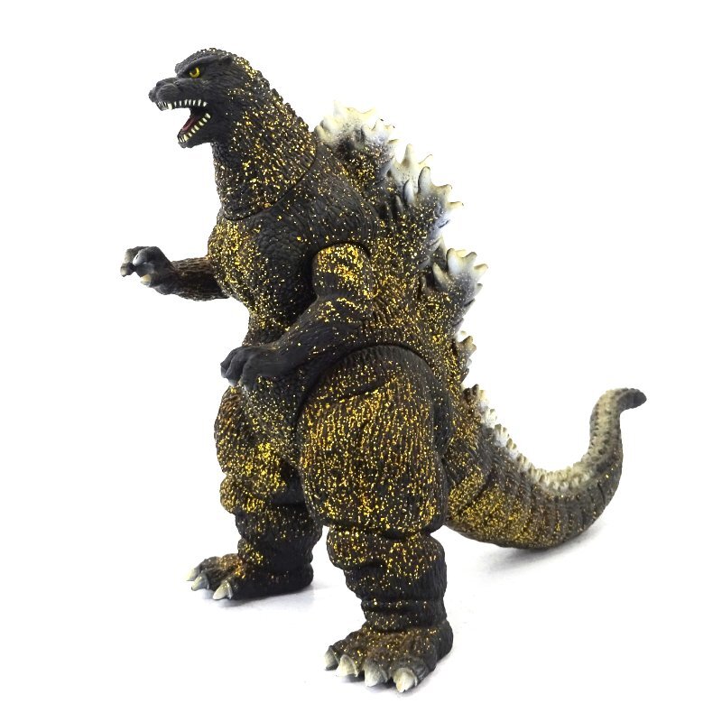 ★中古★世紀末覇王 ゴジラ 金粉付 フィギュア ソフビ★【TY706】