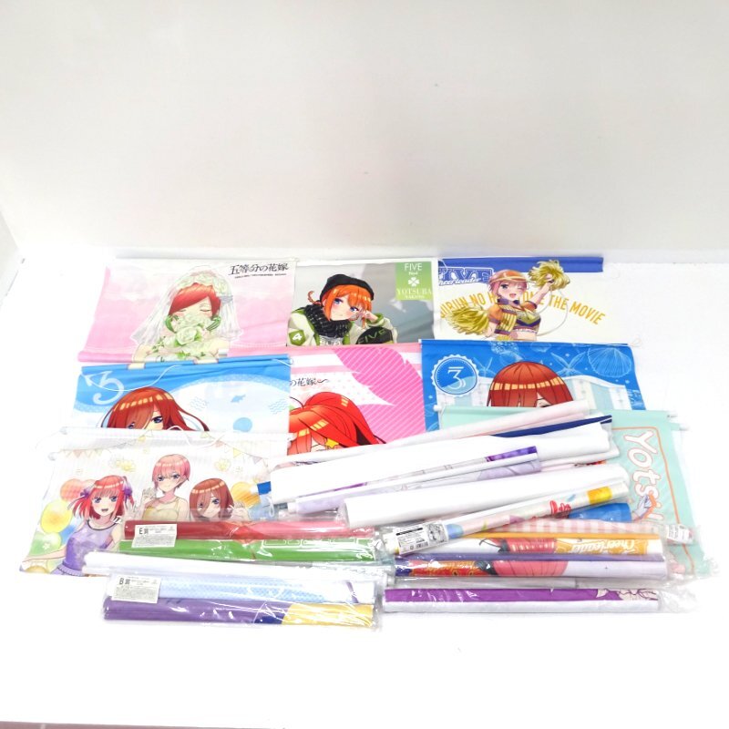 ★中古★五等分の花嫁 タペストリー まとめ売り (一花/二乃/三玖/四葉/五月) ★【TY721】