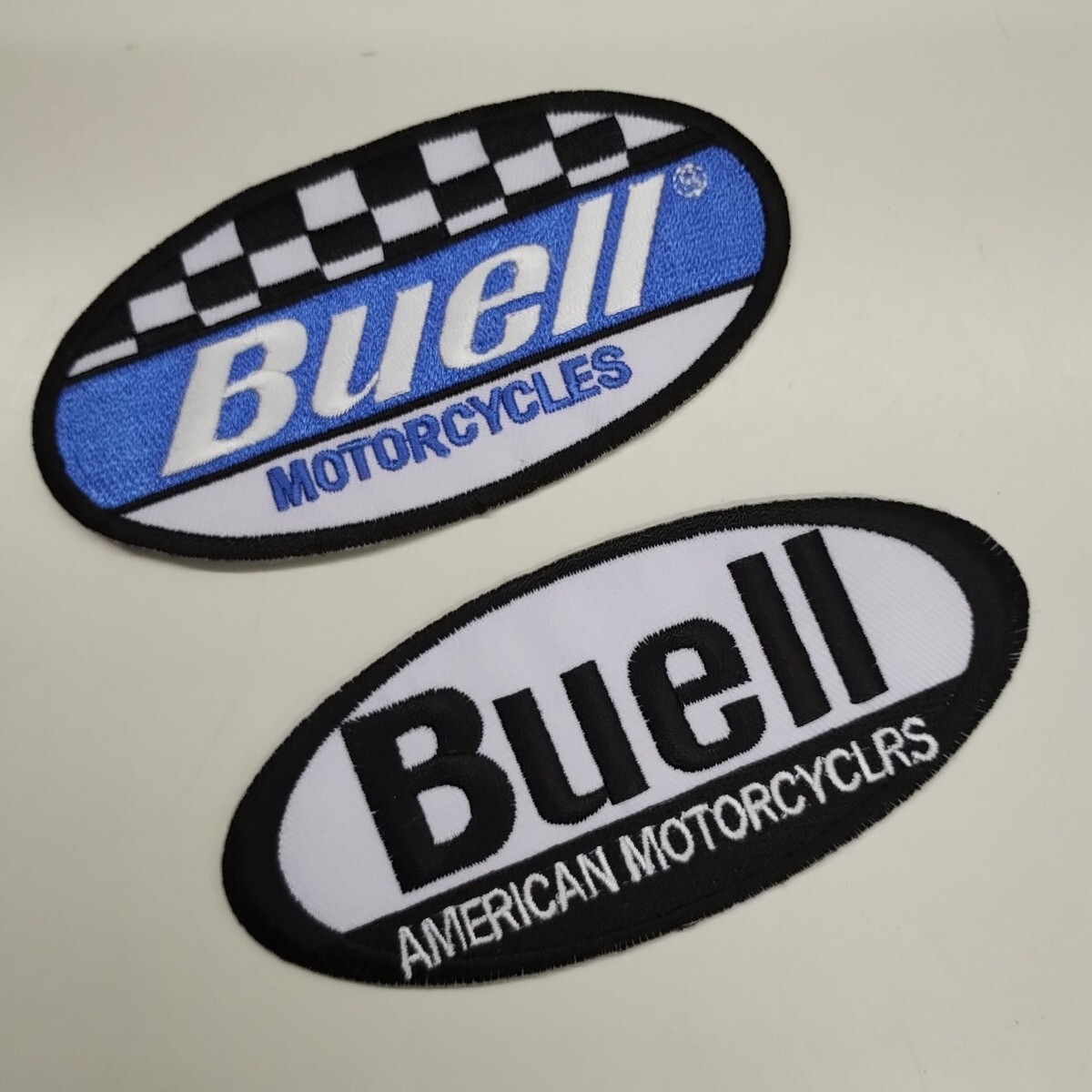 ◎ B U E I I と記されたワッペン 2枚セット s215
