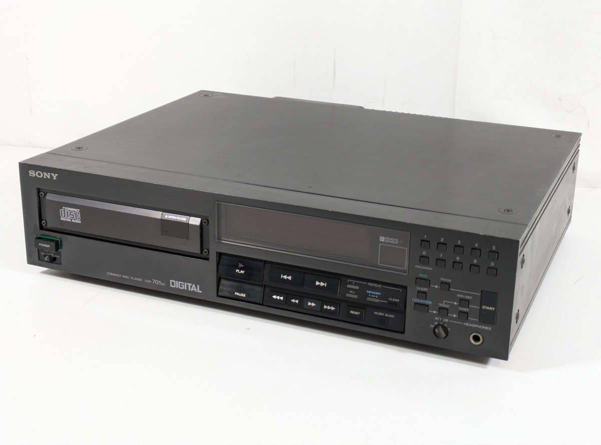 【通電OK】SONY CDP-701ES ソニー CDプレーヤー CDデッキ_BJP_D0331-J01E