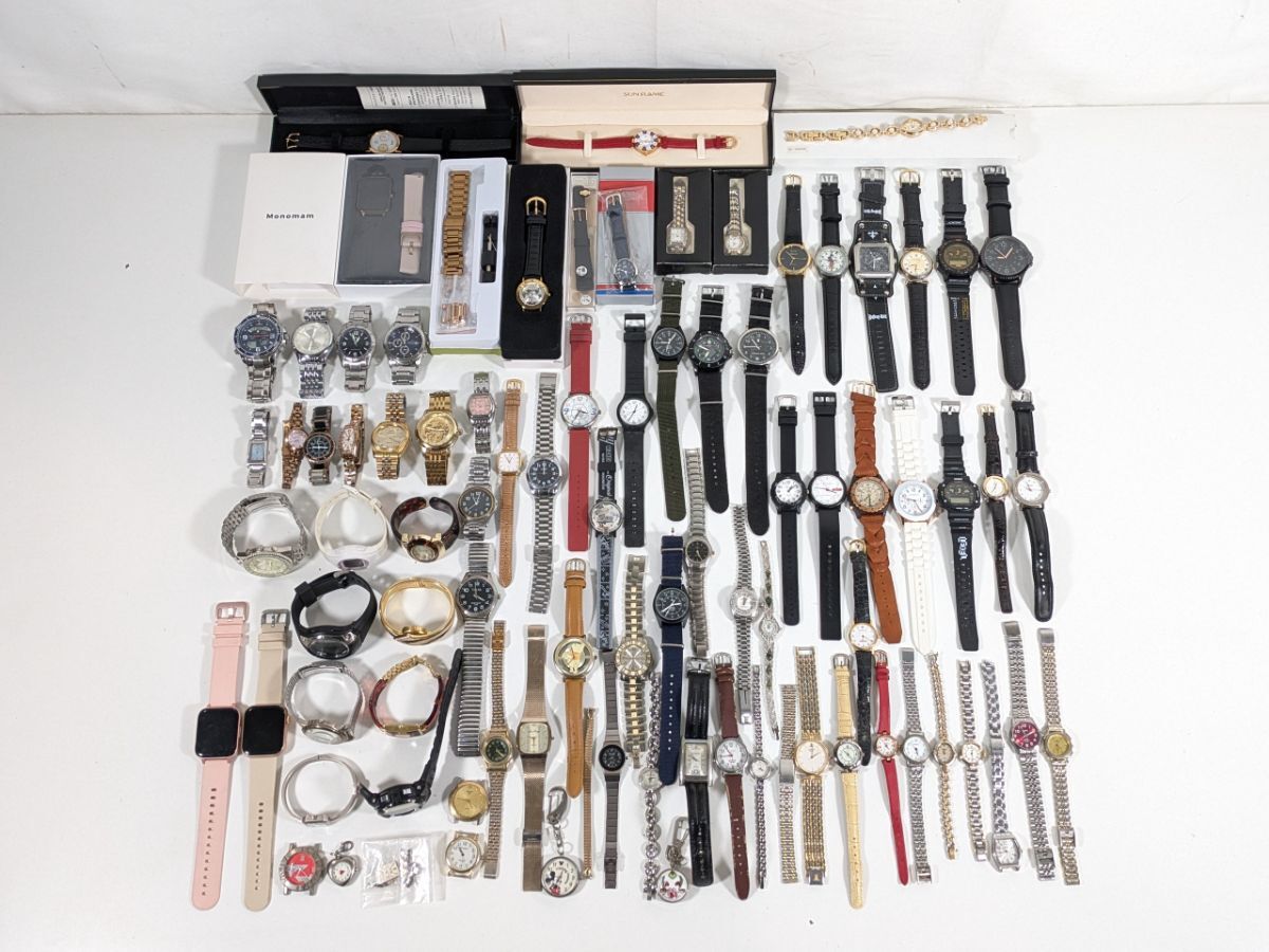 ★大量腕時計まとめ SCRIPT Hennessy FOXBOX Friwo ANA BATHING APE まとめ売り コレクション_SJP_D0326-J00C