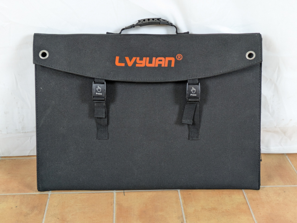 ■LVYUAN リョクエン ソーラーパネル 折り畳み式 太陽光パネル_HJI_D0331-J009