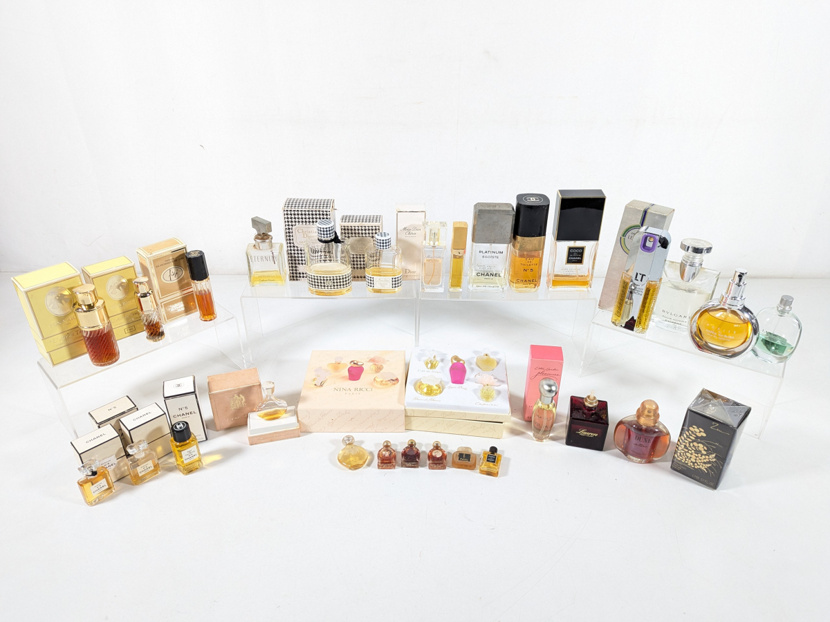 ◎★ブランド香水 まとめ CHANEL シャネル DIOR ディオール BVLGARI ブルガリ NNA RICCI ニナリッチ ミニ香水_HJF_D0127-J003