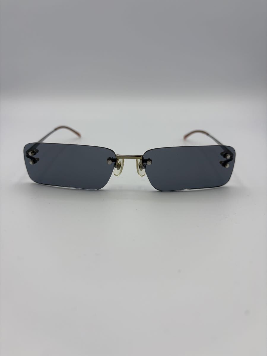 【90年代ヴィンテージ】ALEXANDER McQUEEN 42−0047 ツーポイント フチなし サングラス マックイーン レイバン 古着 ユニセックス ゴルチェ