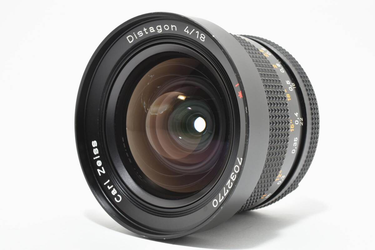 CONTAX Carl Zeiss Distagon 18mm F4 MMG コンタックス 【現状品】 #9063