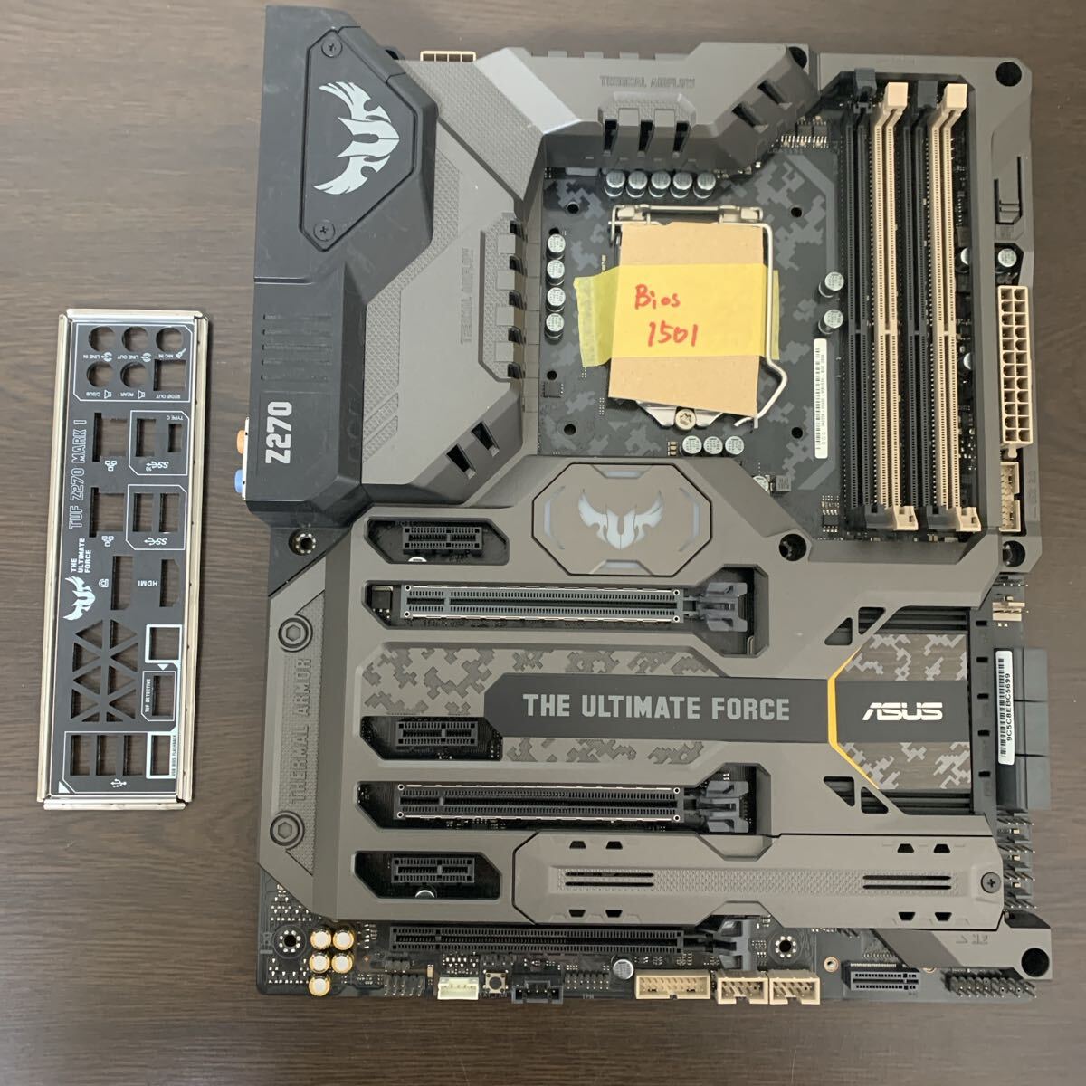 ASUS TUF Z270 MARK 1 BIOS動作確認更新済み